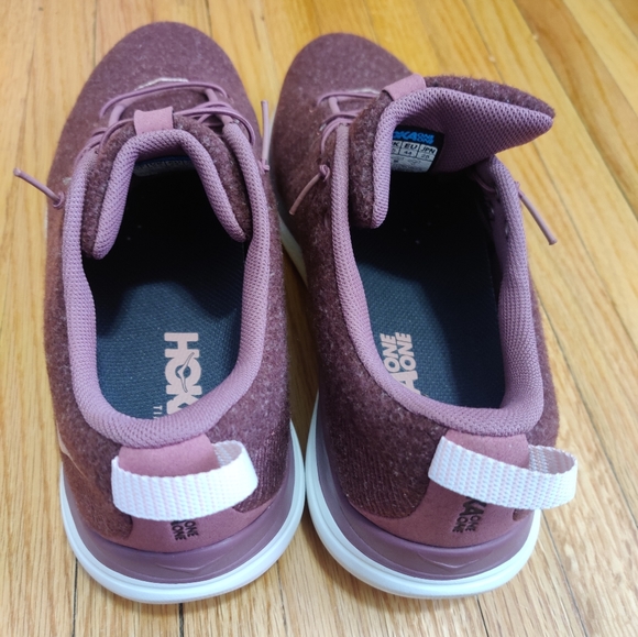 Hoka One One Hupana Flow Wool Sneakers, size 11 - Picture 5 of 8